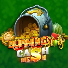 Burning Slots Cash Mesh online game logo by BF Games on carlospinonline.com