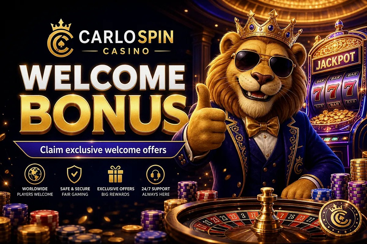 Carlospin Welkomst