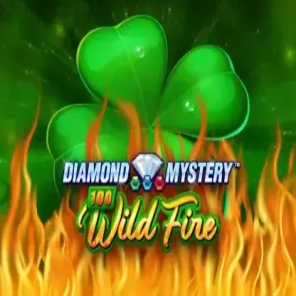 Diamond Mystery 100 Wild Fire slot logo by Greentube at Carlospin Casino