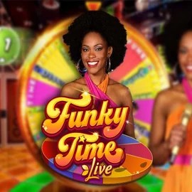Funky Time online game logo by Evolution on carlospinonline.com