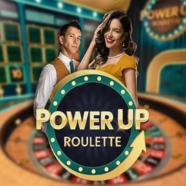 PowerUP Roulette slot logo by Pragmatic Play at Carlospin Casino