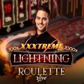 XXXtreme Lightning Roulette slot icon by Evolution, available at Carlospin Casino